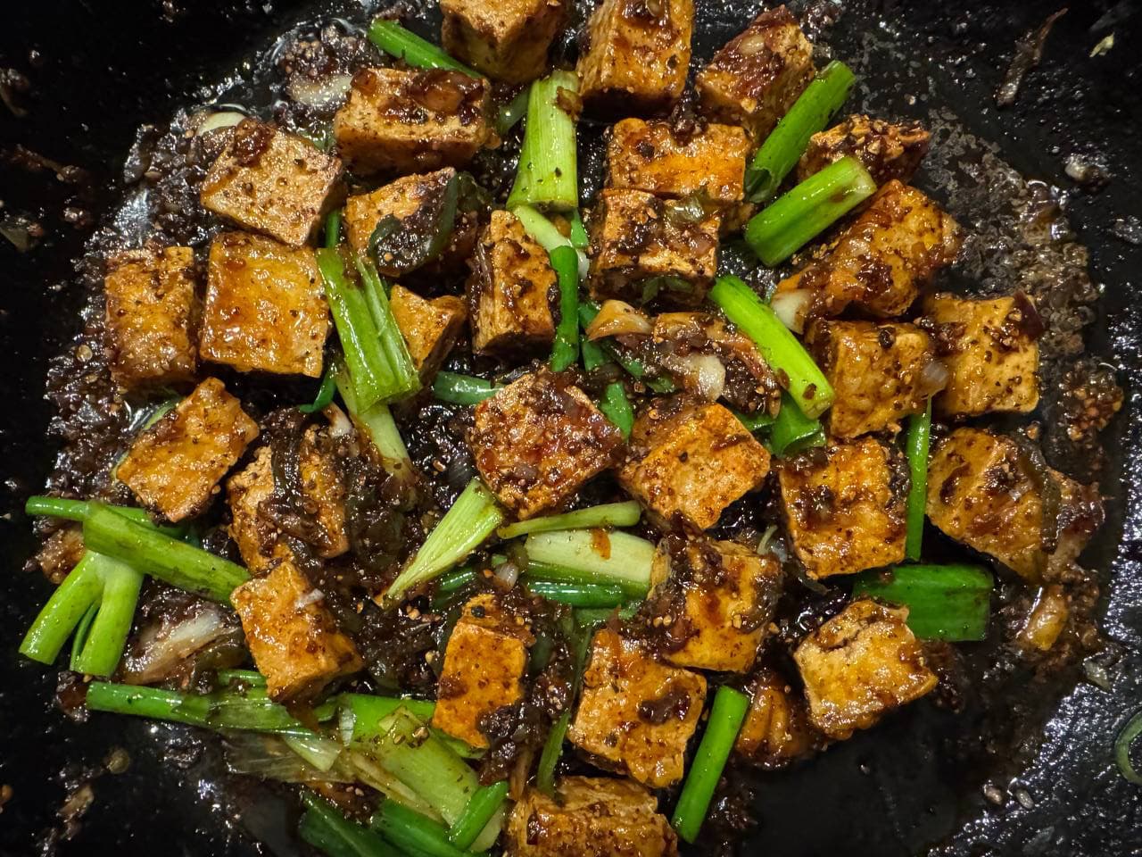 Black Pepper Tofu