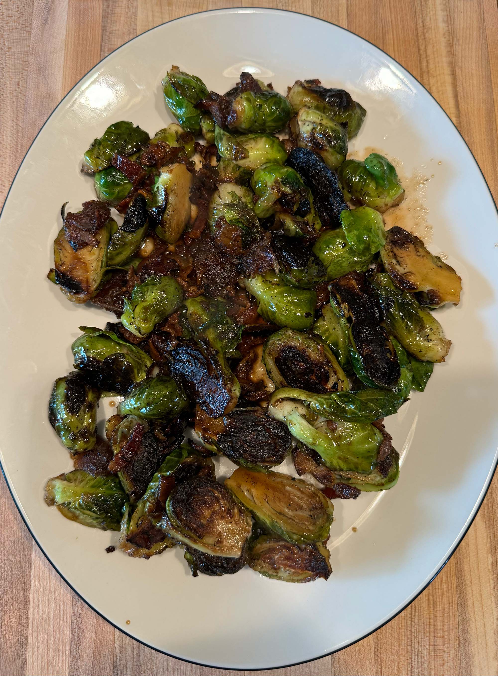 Charred Brussels Sprouts