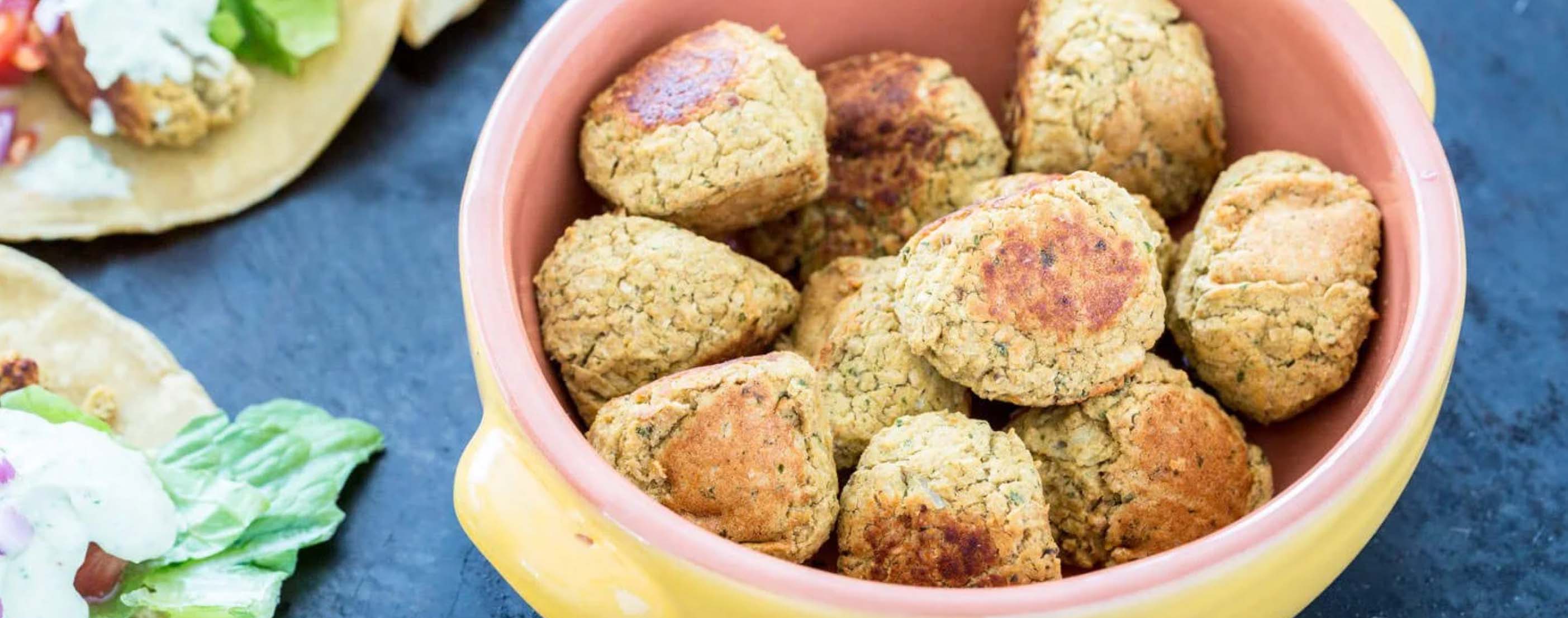 Crispy Baked Falafels